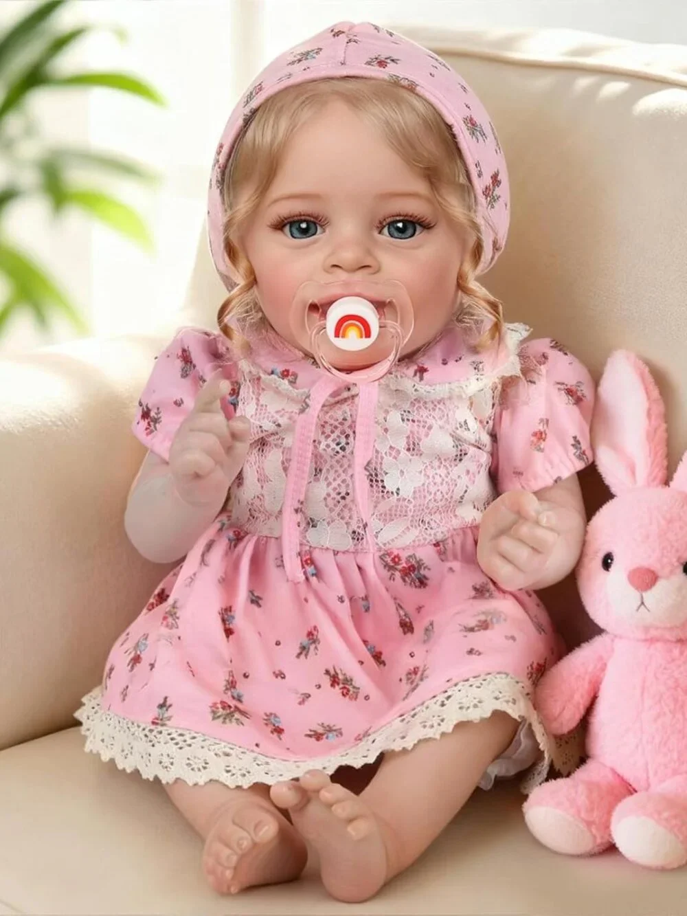 Realistic Reborn Baby Doll Girl – 20 Inch Lifelike Real Life - Picture 7 of 8